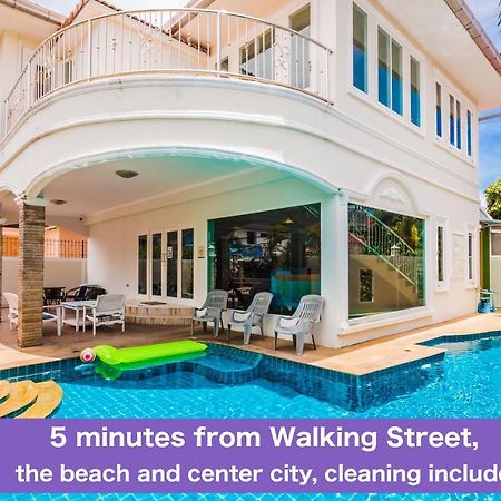 Tewaree Villa - Pattaya Holiday House Walking Street 4 Bedrooms Kültér fotó